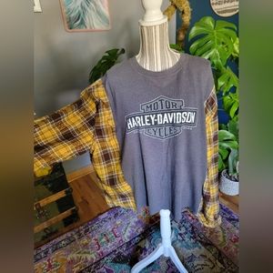 Custom made Harley flannel
